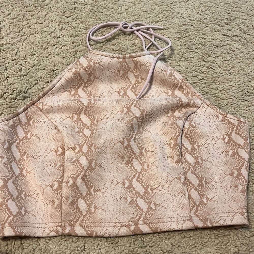 Womens halter neck top